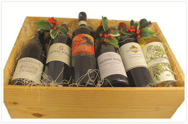 Assorted Wine Gift Basket