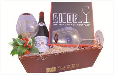 Burgundy Gift Basket